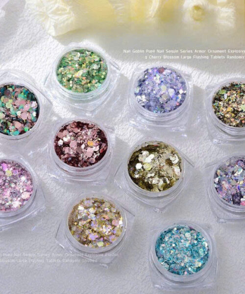 Sequin Aurora hiệu ứng thủy tinh